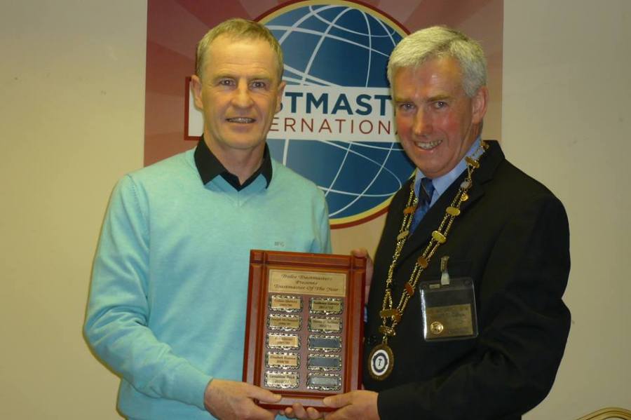 Toastmaster Of The Year 2012/2013 - 12/08/2013